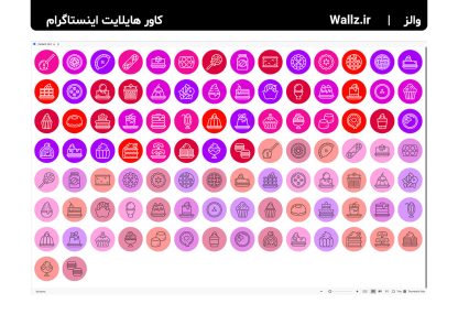 کاور هایلایت دسر کیک شیرینی